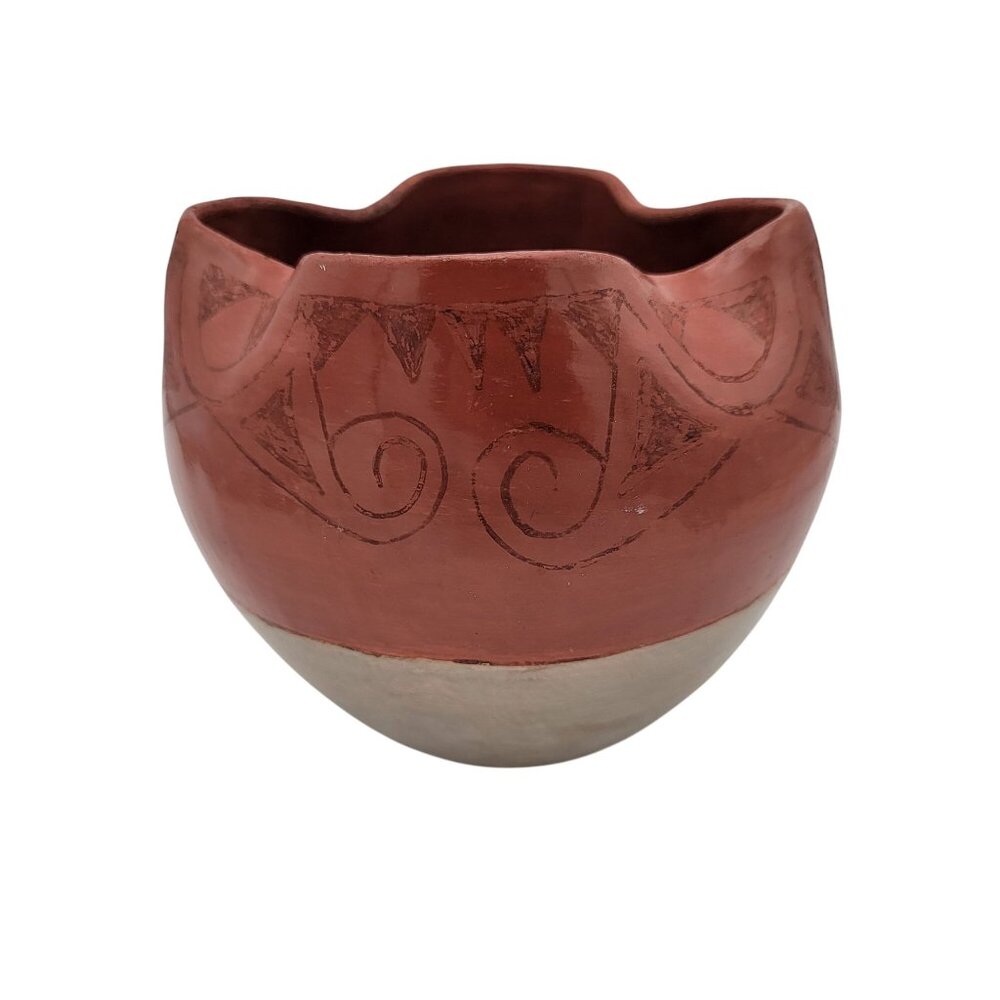 Vintage Maricopa Pottery Bowl By Phyllis Johnson Ca 1940s Signed